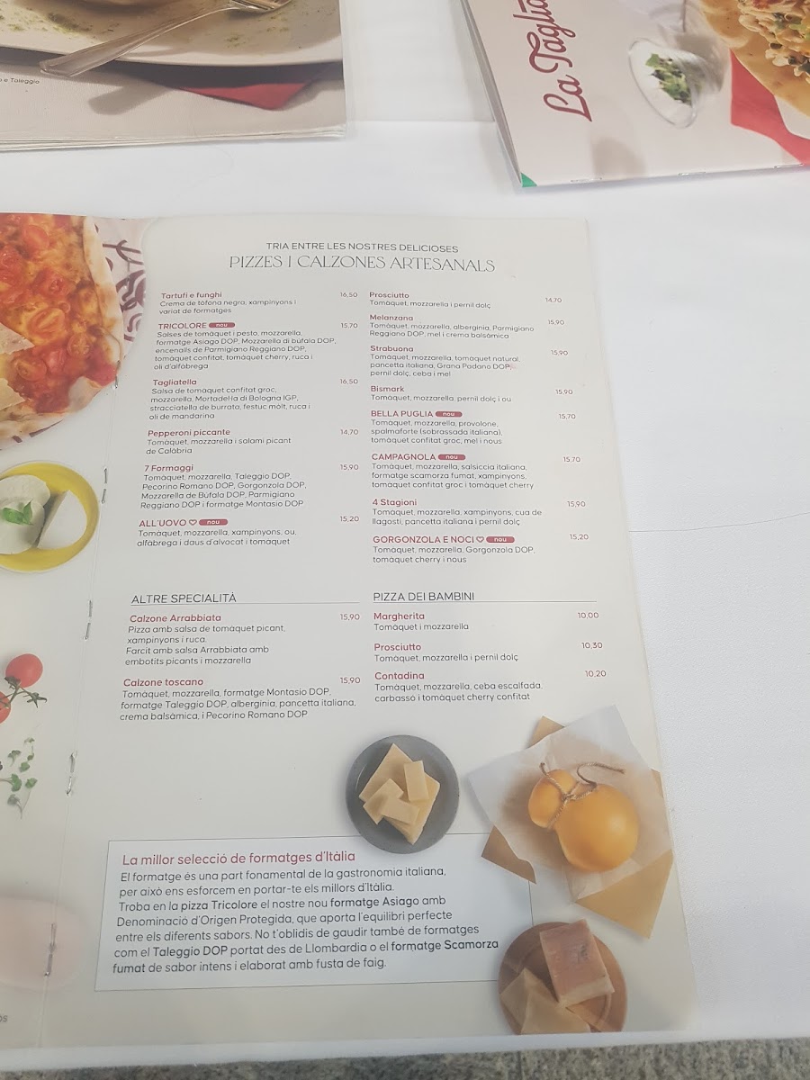 Menu Restaurant La Tagliatella-4